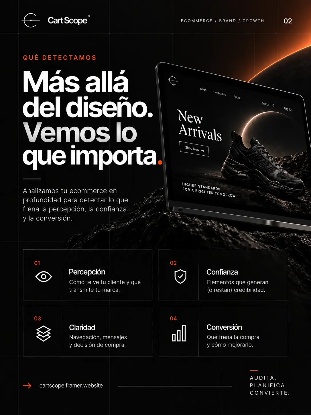 Pieza editorial de Cart Scope sobre conversión y experiencia